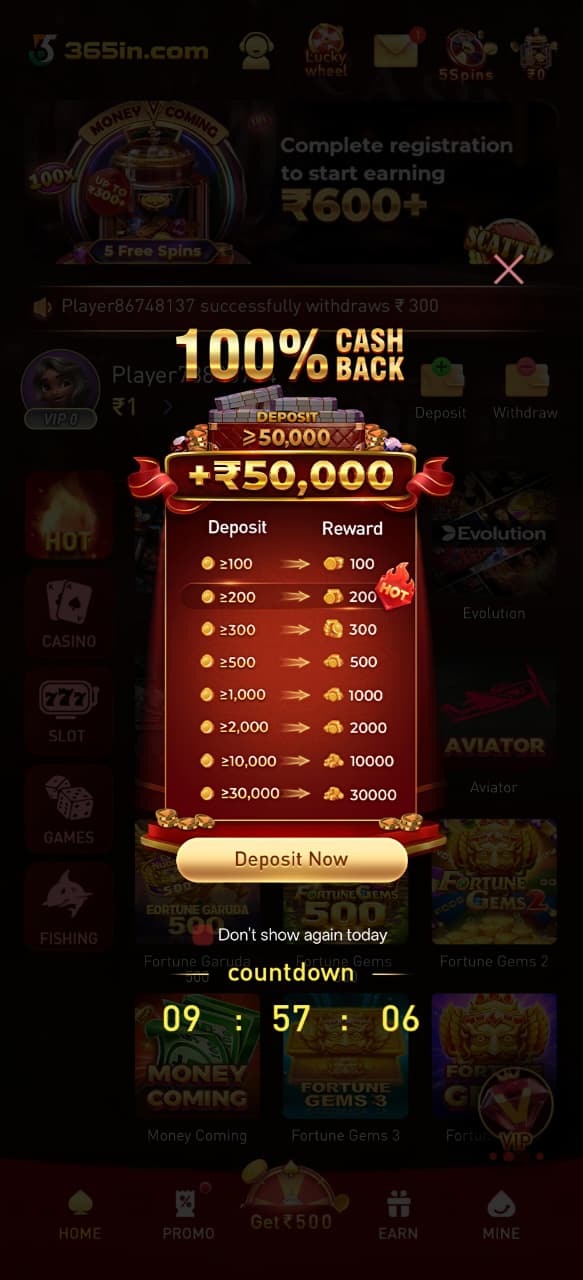“365Game gaming platform banner featuring immersive gameplay visuals, vibrant graphics, and competitive gaming elements.”